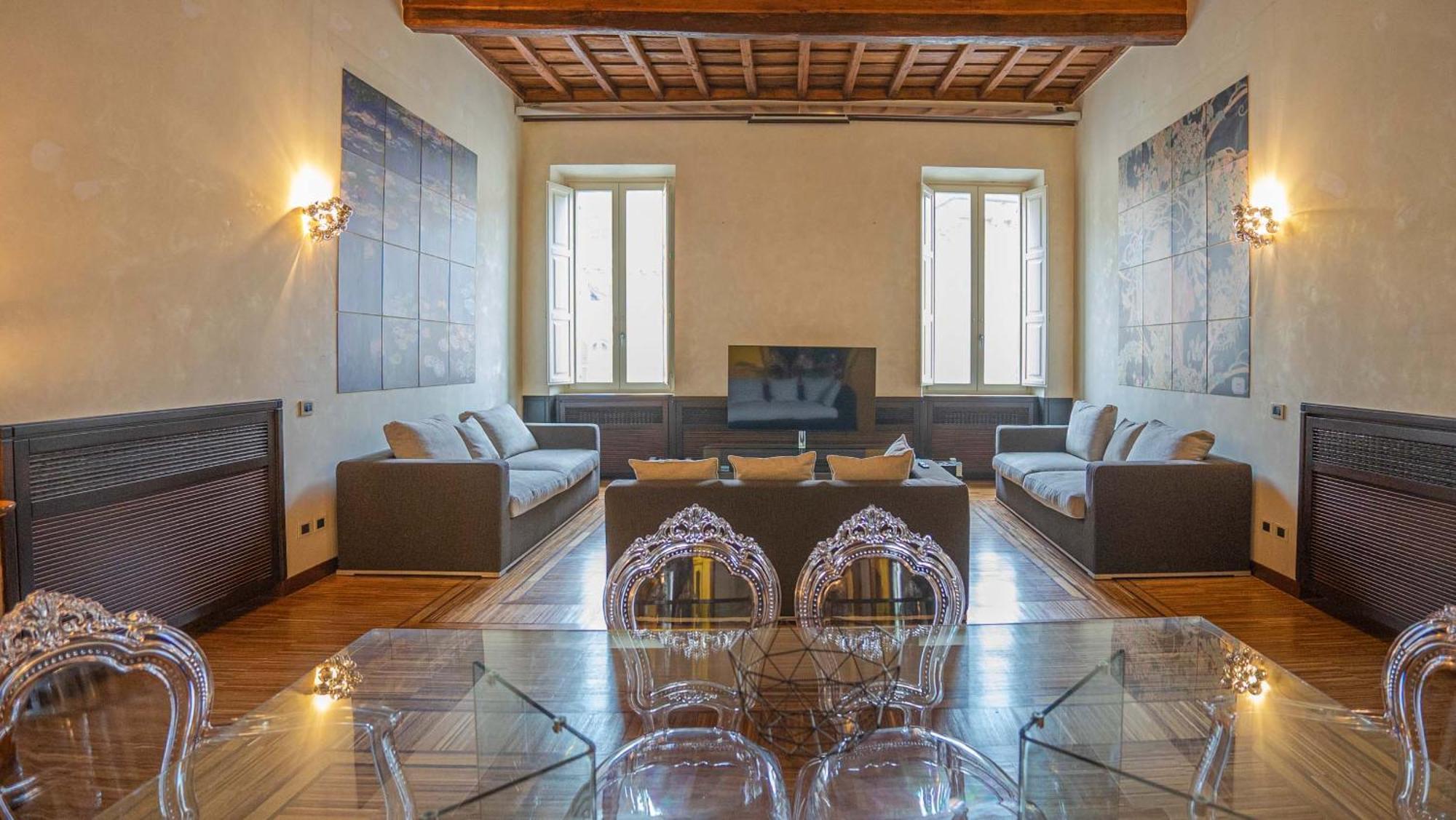 Piazza Venezia Charming Apartments With View โรม ภายนอก รูปภาพ